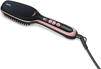 Beurer HS 60 Hair Straightener – Professional Ionic & Keratin Ceramic Plates, Fast Heat-Up, Adjustable Temperature & Auto Shut-Off – Anti-Frizz & Hair Protection – German Quality | 3-Year Warranty