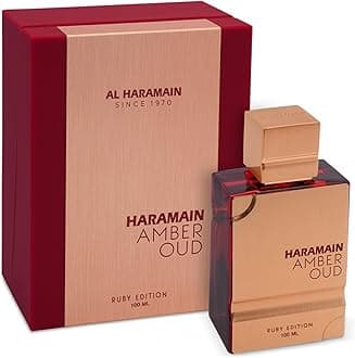 Al Haramain Amber Oud Ruby Eau De Parfum for Unisex 3.3 Ounce