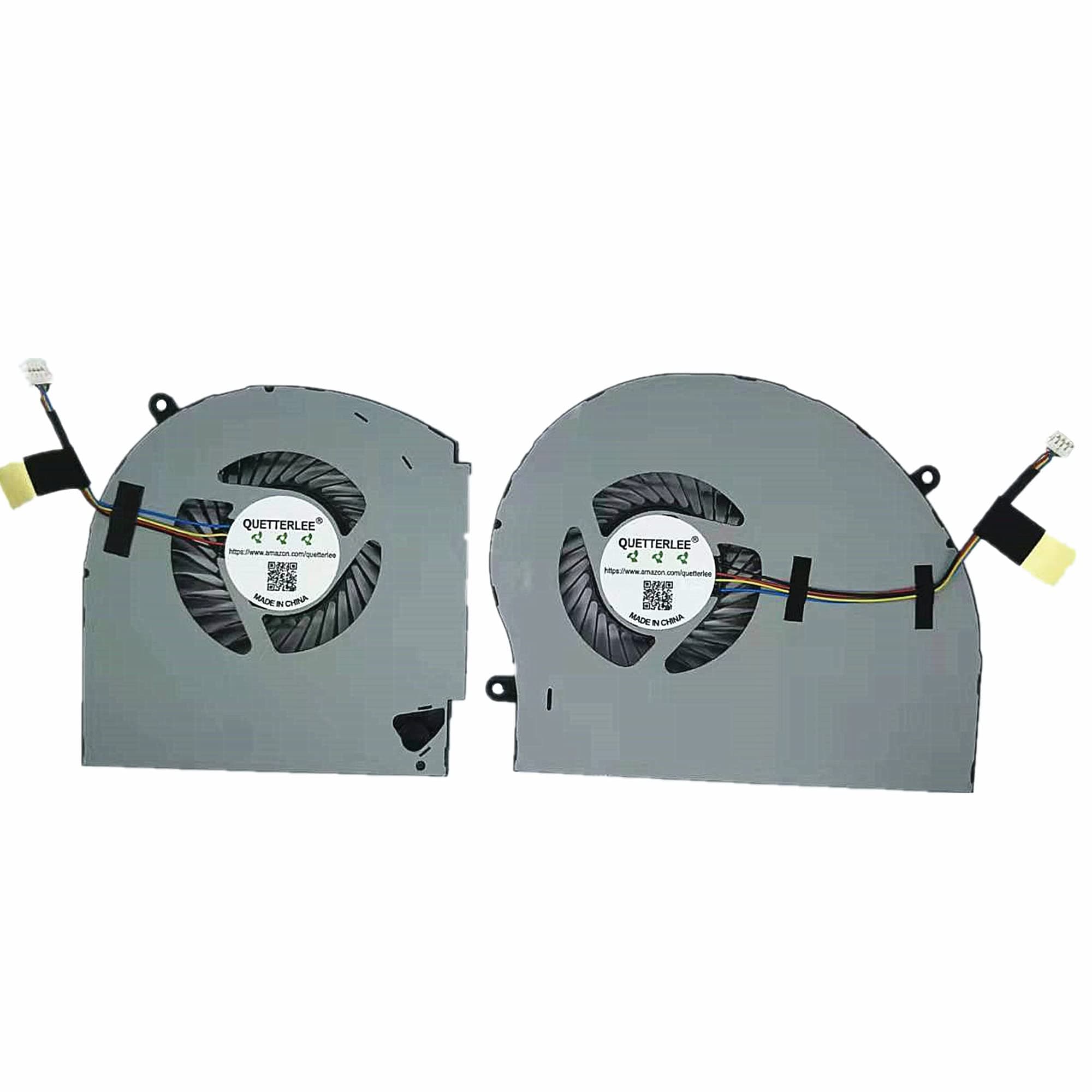 Replacement New CPU and GPU Cooling Fan for Dell Alienware 17 R4 R5 Series MG75090V1-C060-S9A MG75090V1-C070-S9A P31E ALW17C 0K2PKV 04RFW1 Fan