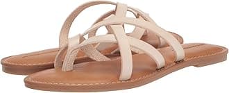 Amazon Essentials Women's Strappy Slide Flat Sandal