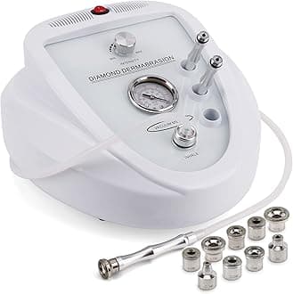 Diamond Microdermabrasion Machine, Yofuly 65-68cmHg Suction Power Professional Dermabrasion, Home Use Facial Skin Care Equipment