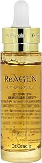 DR.ORACLE Lift-up Ampoule - Anti-aging daily Serum/Ampoule for Intensive elasticity, Smoothes fine lines and wrinkles for Dry, Sensitive, Mature Skin, 1.01 fl. oz/30ml, Dermatologist Tested