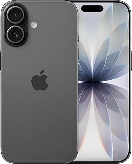 Apple iPhone 17 256 GB: 6.3-inch Display with ProMotion, A19 Chip, Center Stage Front Camera for Smarter Group Selfies, Improved Scratch Resistance, All-Day Battery Life; Black