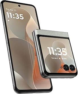 Motorola Razr 2025 | Unlocked | Made for US 8/256GB | 50MP Camera | Pantone Lightest Sky