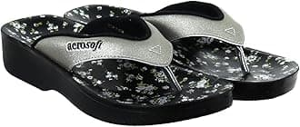 AerosoftWomen's Black Flip-Flops