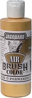 Jacquard Airbrush Color 4Oz Metallic True Gold