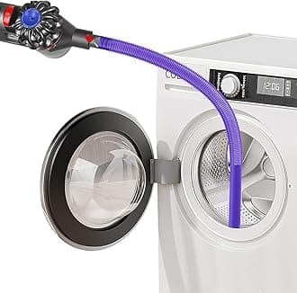 Tumbler Dryer Lint Vacuum Attachment for Dyson V15 V12 V11 V10 V8 V7 V6 Vacuum Cleaners, Flexible Vent Lint Cleaner Kit, 86cm