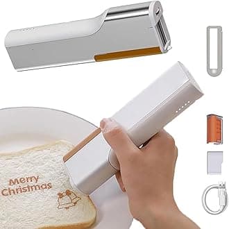 Food Printer Edible Inkjet Pen for Coffee, Cake, Cookies - Portable Mini Coffee Printer for DIY Decoration on Bread, Macaron, Chocolate - Logo and Pattern Print Capability