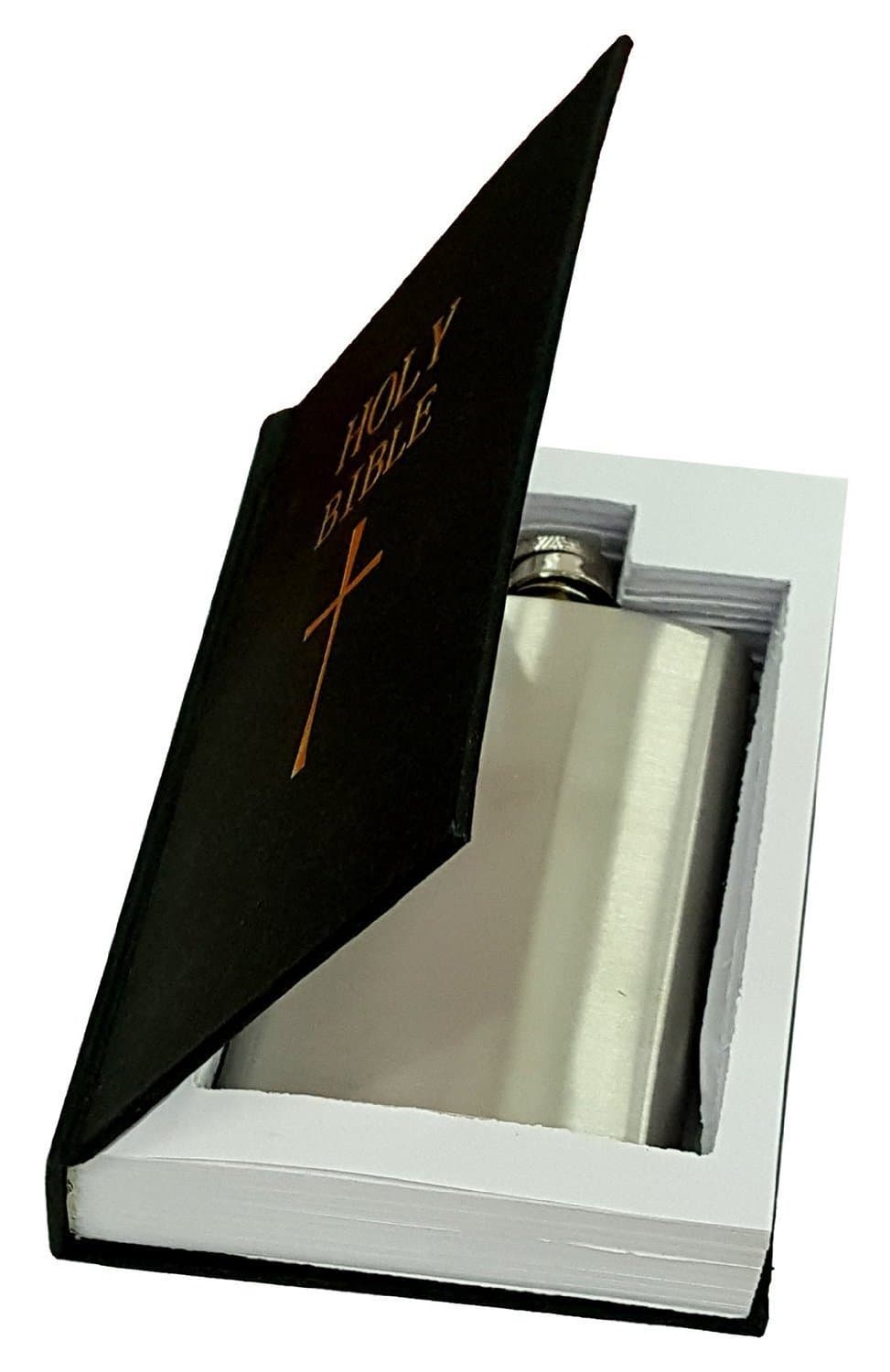 Hidden Bible 4 oz. Flask