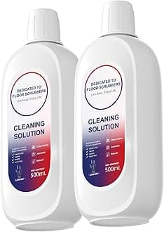 Floor Cleaning Solution Compatible With Tineco, Deep Cleans for Multiple Hard Floors, Suitable With All Robot Vacuums with Mopping and Cordless Wet/Dry Vacuum Mop Cleaner (Lavender 2 Bottle)
