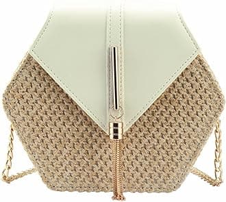 Women's Crossbody Bag Cute Straw Shoulder Bag