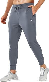 NORTHYARDMen's Joggers Pants with Zipper Pockets Lightweight Sweatpants Athletic Running Workout Track Pants for Men