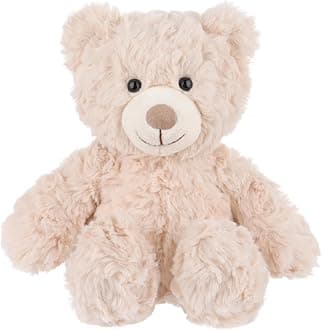 Toys Plush Cream Flower Teddy Bear Stuffed Animal Soft Cuddly Perfect for Child 7.9 Inches