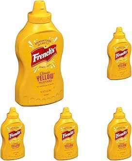 Classic Yellow Mustard, 14 oz (Pack of 5)