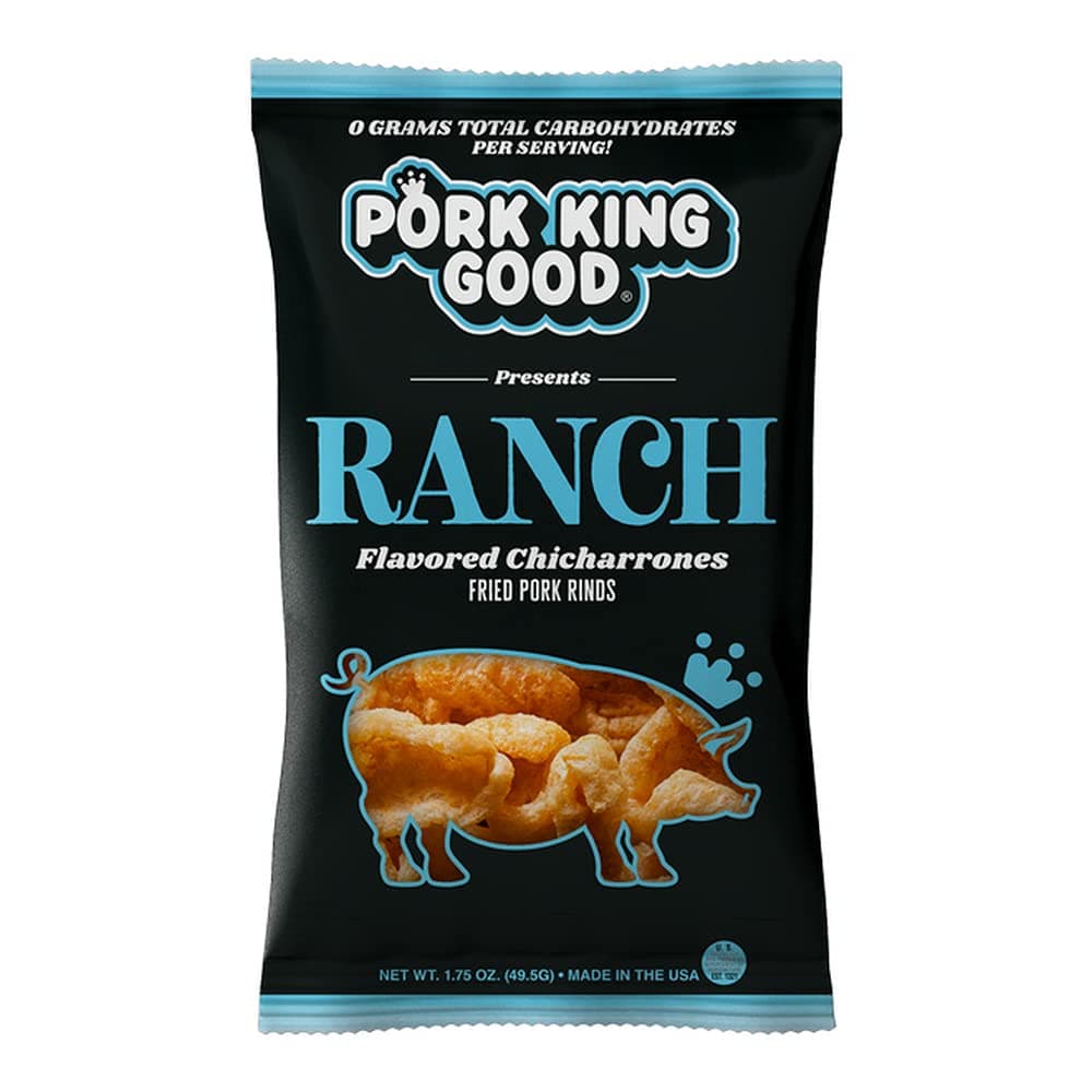 Ranch Pork Rinds (Chicharrones) (4 Pack) Snacks