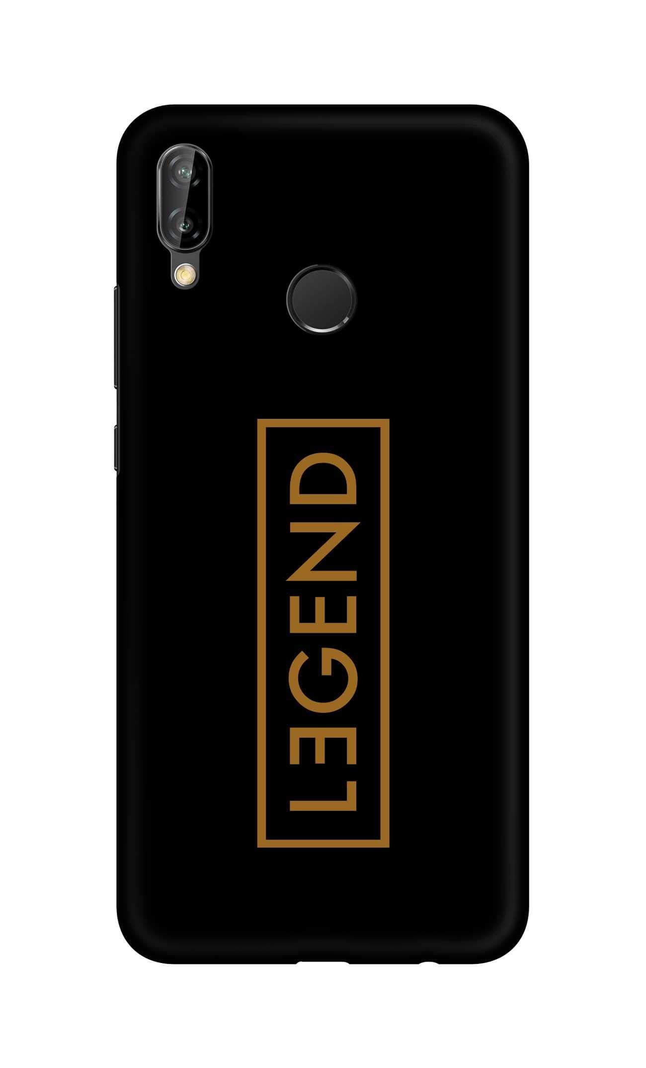 Stylizedd Case Compatible with Huawei Nova 3 Case Slim Snap Basic Series Customized Mobile Cover Hard PC Shield Matte Finish Print [Designed for Huawei Nova 3] - Legend