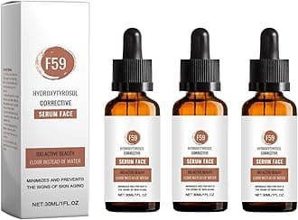 Face Serums for Anti Aging, Hyaluronic Acid Serum Facial Moisturizer for Women Anti Aging for Fine Lines, Wrinkles and Sagging Skin, Anti Aging Serums for Mature Skin (1 Fl Oz, 3 PC)