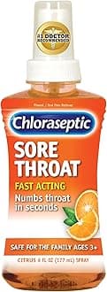 Sore Throat Spray, Citrus, 6 fl oz, 1 Bottle