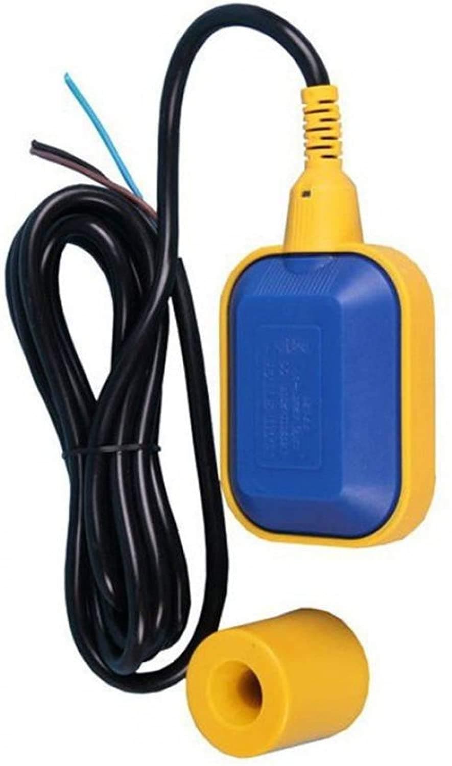 OCEAN STAR TECHNOLOGIESAdvanced Water Float Switch Sensor for Precise Water Level Controller - 3 Meter Wire Length for Versatile Installation and Monitoring (Yellow)