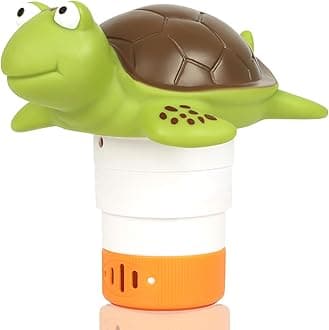 Mini Floating Chlorine Dispenser Holder Fits 1 Inch Chemical Tablets ONLY,Poo...