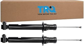 TRQ Rear Shock Absorber Set Compatible with 2011-2016 BMW 528i 2012-2016 528i xDrive 2014-2016 535d 535d xDrive 535i 535i xDrive 550i 550i xDrive 2013-2019 640i Gran Coupe 650i Gran Coupe