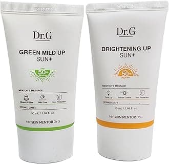 Dr.G [1+1] NEW Brightening Up n Green Mild Sun Cream SPF50+ PA+++ (50ml + 50ml) Gowoonsesang