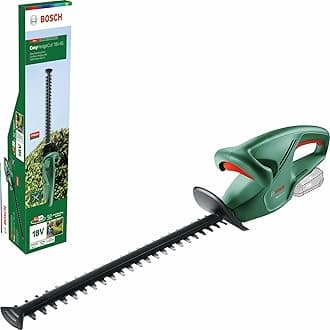 Bosch Cordless Hedge Cutter EasyHedgeCut 18-45 (without battery, 18 Volt system, blade length 45 cm, in carton packaging)