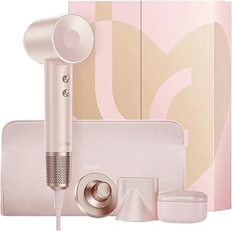 LaifenPremium High-Speed Hair Dryer Love-Bound Box, Professional Ionic Portable Blow Dryer with 110,000 RPM, Lightweight, Low Noise, 360° Magnetic Styling Attachment, Wall Mount, Travel Bag, Gift BoxGlobal Recycled StandardGlobal Recycled StandardGlobal Recycled Standard