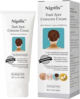 Acanthosis Nigricans Therapy Cream,Dark Spot Remover For Body,Dark Spot Corrector Cream,- Underarm, Neck, Armpit, Knees, Elbows, Private Areas, Intimate Areas - Upgraded Formula, 2.1Fl Oz