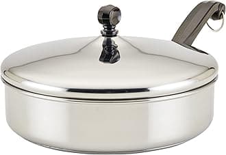 FarberwareClassic Series Stainless Steel 10 Inch Covered Frypan