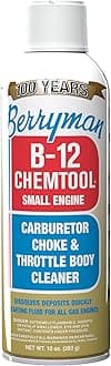 Berryman Products B-12 0110 Chemtool Carburetor, Choke and Throttle Body Cleaner Not VOC Compliant in Some States, 10 oz., Pack of 1