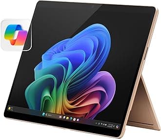 Microsoft Surface Pro 2-in-1 Laptop/Tablet (2024), Windows 11 Copilot+ PC, 13" Touchscreen Display, Snapdragon X Plus (10 Core), 16GB RAM, 512GB Storage, Dune