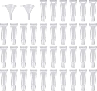 40Pcs 10ml Empty Tubes Lip empty lip gloss containers for Lip Gloss Balm Cosmetic