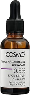 Cosmo Advanced Skin Care 0.5% Hydroxypinacolone Retinoate Face Serum In Squalane 30ml, Retinoid, Reduce Signs Of Aging, Hydrating Serums, Lightweight & Non Greasy, All Skin Types, Use Day & Night