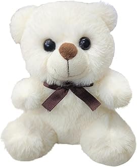 TOYTALES Teddy Bear 25cm Soft & Cuddly Stuffed Plush Toy for Kids | Cute Small Teddy Gift for Girls & Boys | Adorable Birthday & Valentine Present