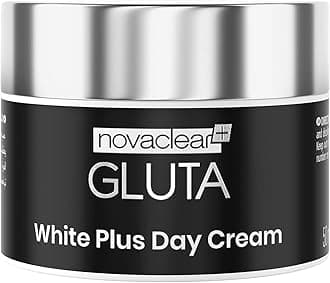 Gluta White Plus- Day Cream – Glutathione Cream for Brightening & Dark Spots with Azeoglycine & Vitamin C – 50ml