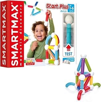 SMARTMAX Start Building Block, Multi-Coloured, 30 Pcs