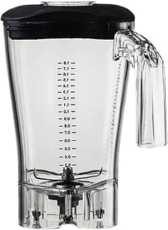 Mixing Cup Blender Smoothie Machine Mixer Accessories，Compatible for Hamilton Beach HBH550 HBH650 HBH850， Mixing Cup with Blade Part