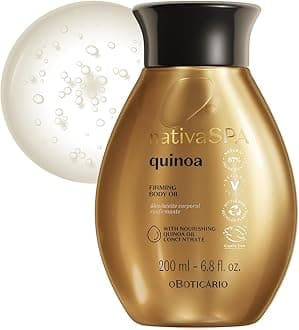 NATIVA SPA O BOTICÁRIO by Quinoa Hydrating Body il, Soft and Healthy Skin, 6.8 oz. (200 ml)