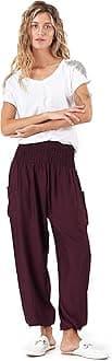 Harem Pants - Flowy, Baggy Sweatpants for Women - Hippie Clothing