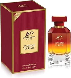 Jean Paul Dupont Privé Jasmine Ultime Eau de Parfum 100 ml | Luxury Floral Jasmine & Vanilla Scent for Men & Women | Premium Fragrance & Ideal Gift for Men & Women