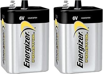 2 Pack Energizer Max 529 6V Lantern Battery