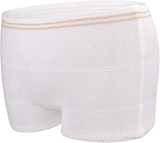 Mesh Panties Disposable Postpartum Underwear 20 Count Carer Mesh Maternity Briefs C section Panties for Women Soft, Stretchy, Lightweight XX-Large