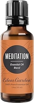 Meditation Essential Oil Blend- 100% Pure Premium Grade, Undiluted, Natural, Therapeutic, Aromatherapy, The Best for Candle, Humidifiers, Kid Safe 30 ml (1 fl oz)