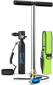 CHIKADIVC300 Mini Diving Bottle 5-10 Minutes Small Oxygen Bottle Diving Respirator Oxygen Diving Equipment Water Bottle Recycler Diving