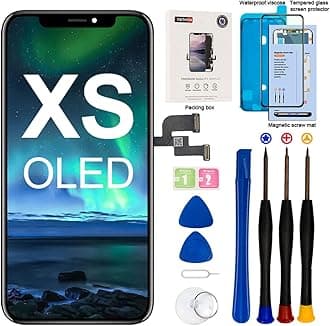 EFAITHFIX for iPhone XS OLED Screen Replacement Black (5.8'')