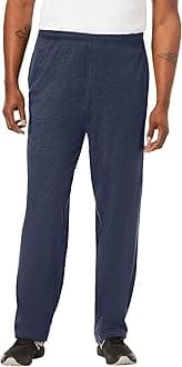 KingSize Men's Big & Tall Lightweight Jersey Open-Bottom Sweatpants