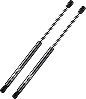 C16-08055 20 inch 120Lb Gas Struts Shock Lift Support - Fit for RV Bed Camper Bed Storage Heavy Duty Lid Pickup Truck Tonneau Cover Trailer Basement Door (Fit 105-135Lb Lid)