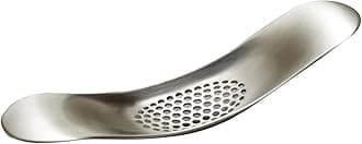 Garlic Rocker Crusher Mincer Press Dishwasher Safe, Stainless Steel