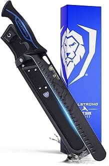 - Slicing Knife 12”-Night Shark Series High Carbon Steel-Titanium Coated Blade - Filet Knife for Fish, Cheese, Bread- Polypropylene Handle Professional-w/Sheath-NSF Certified